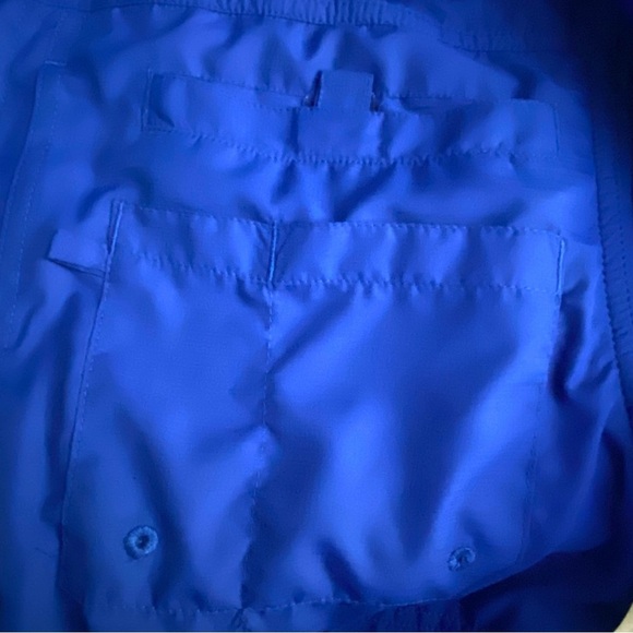 Reel Legends Performance Shadester Fishing Shirt Men Large Blue Vented Button - Picture 6 of 9